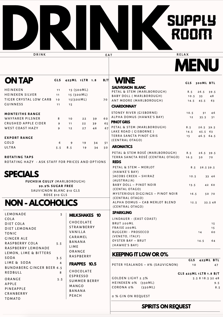 Drinks