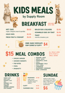 KIDS MENU